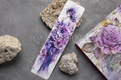 Valentine&#039;s Day, Vintage Floral Bookmarks, Printables, s27 Product Image 3