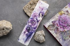 Valentine&#039;s Day, Vintage Floral Bookmarks, Printables, s27 Product Image 5