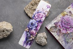 Valentine&#039;s Day, Vintage Floral Bookmarks, Printables, s28 Product Image 3