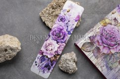 Valentine&#039;s Day, Vintage Floral Bookmarks, Printables, s29 Product Image 3