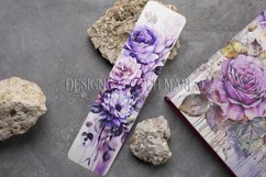 Valentine&#039;s Day, Vintage Floral Bookmarks, Printables, s29 Product Image 4