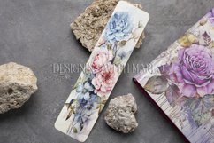 Valentine&#039;s Day, Vintage Floral Bookmarks, Printables, s3 Product Image 4