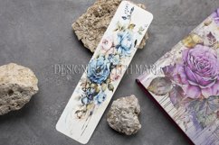 Valentine&#039;s Day, Vintage Floral Bookmarks, Printables, s5 Product Image 2