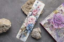 Valentine&#039;s Day, Vintage Floral Bookmarks, Printables, s5 Product Image 3