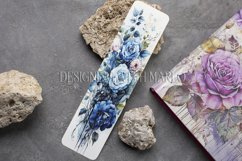 Valentine&#039;s Day, Vintage Floral Bookmarks, Printables, s5 Product Image 4