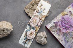 Valentine&#039;s Day, Vintage Floral Bookmarks, Printables, s6 Product Image 2