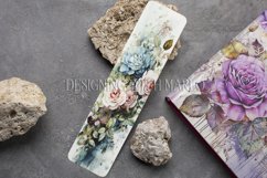 Valentine&#039;s Day, Vintage Floral Bookmarks, Printables, s6 Product Image 5
