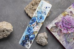Valentine&#039;s Day, Vintage Floral Bookmarks, Printables, s7 Product Image 3