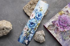 Valentine&#039;s Day, Vintage Floral Bookmarks, Printables, s7 Product Image 4