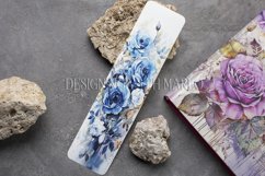 Valentine&#039;s Day, Vintage Floral Bookmarks, Printables, s9 Product Image 4