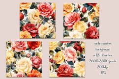 Valentine&#039;s Day, Vintage Floral Seamless Patterns, s2 Product Image 2