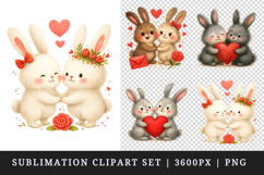 Valentine's Day clipart printable sublimation design png Product Image 1