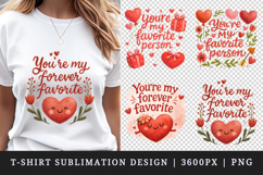 Valentine's Day t-shirt printable sublimation design png Product Image 1