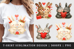 Valentine's Day t-shirt printable sublimation design png Product Image 1
