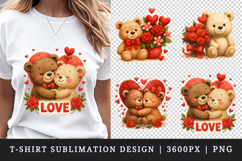 Valentine's Day t-shirt printable sublimation design png Product Image 1