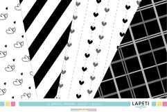 valentines digital paper