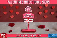Valentine's Directional Signs | Table Statuette | Holiday Product Image 1
