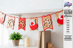 Valentine's Day Garland Laser Cut | Romantic Banner | Love Product Image 1