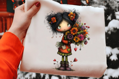 Valentines Girl Clipart Product Image 2