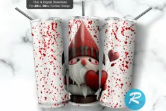 Valentine's wrap,Valentine's Day love,Valentine heart,Valentine  printable,Valentine  print,gnomie heart,cute gnome,leopard  gnome,PNG,wedding,digital design,valentines day,skinny tumbler,sublimation transfer,png png,cricut,silhouette,20 oz 30 oz,wrap,gar