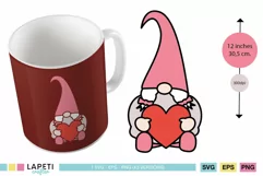 Gnome SVG Cut file for Cricut | 3 Styles | SVG - PNG -EPS Product Image 4