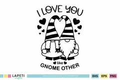valentines gnomes svg