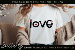 Valentine's Day SVG PNG EPS DXF Love Heart SVG for Cricut Product Image 5