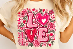 Valentines Love Floral Png Product Image 4