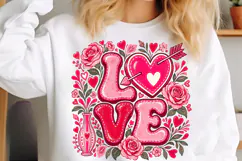 Valentines Love Floral Png Product Image 5