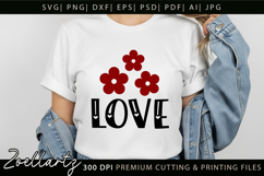 Valentine's Day SVG PNG EPS DXF Love Heart SVG for Cricut Product Image 2