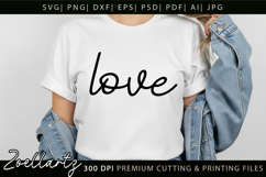 Valentine's Day SVG PNG EPS DXF Love Heart SVG for Cricut Product Image 4