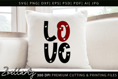 Valentine's Day SVG PNG EPS DXF Love Heart SVG for Cricut Product Image 1