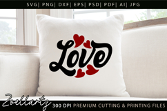 Valentine's Day SVG PNG EPS DXF Love Heart SVG for Cricut Product Image 5