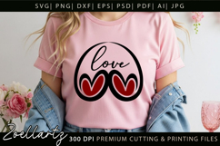 Valentine's Day SVG PNG EPS DXF Love Heart SVG for Cricut Product Image 5