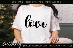 Valentine's Day SVG PNG EPS DXF Love Heart SVG for Cricut Product Image 5