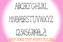 Valentines Love Sweetheart Font Heart Cute Typeface Letters Product Image 2