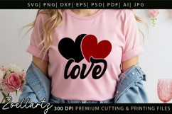 Valentine's Day SVG PNG EPS DXF Love Heart SVG for Cricut Product Image 6