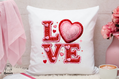 Latch Hook Yarn Love Valentines Crochet Coquette Heart Png Product Image 3