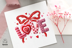 Latch Hook Yarn Love Valentines Crochet Coquette Heart Png Product Image 4