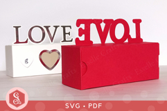 LOVE Treat Box SVG and PDF Templates Product Image 3