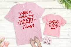 VALENTINES MATCHING SHIRTS MOM DAUGHTER PNG I VALENTINE MATCHING SHIRTS PNG