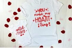 VALENTINES MATCHING SHIRTS MOM DAUGHTER PNG I VALENTINE MATCHING SHIRTS PNG