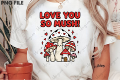 Valentines Mushroom PNG Product Image 2