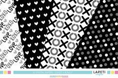 valentines scrapbook paper