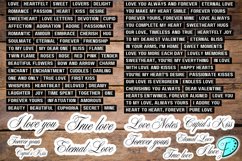 Valentines Sentiments Printables PNGs Product Image 2