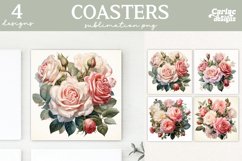 m5-09Valentines Square Coaster Sublimation Designs