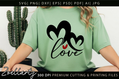 Valentine's Day SVG PNG EPS DXF Love Heart SVG for Cricut Product Image 4