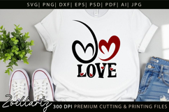 Valentine's Day SVG PNG EPS DXF Love Heart SVG for Cricut Product Image 5