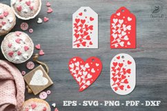 Valentines Tags Printable SVG Product Image 1