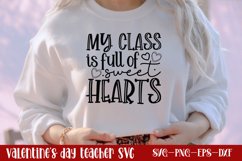 My class is full of sweet hearts SVG Product Image 1